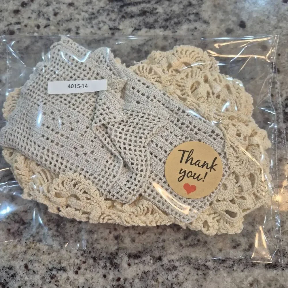 Hand Crafted doilies vintage